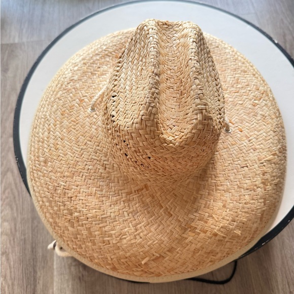 lack of color the vista tan wide brim straw cowboy summer sun beach hat small - Picture 4 of 7